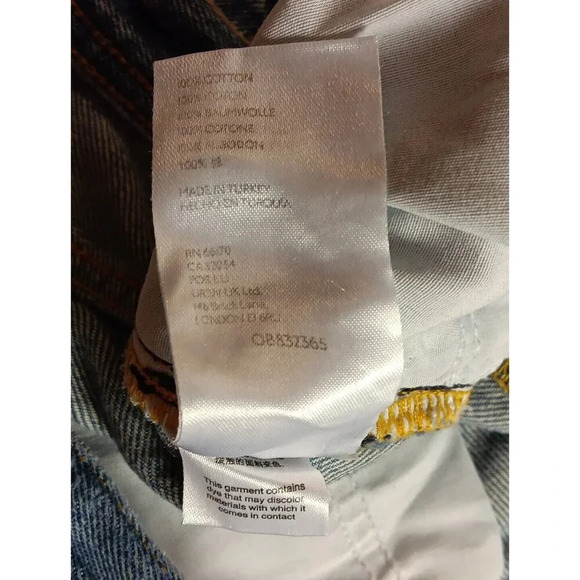 We the Free Women's Distressed Jeans BOHO Y2K Streetwear Trendy Frayed SZ 32 - Picture 10 of 14